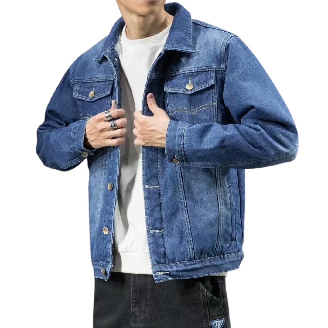 Herren-Denimjacke – Stilvoll, Bequem & Vielseitig