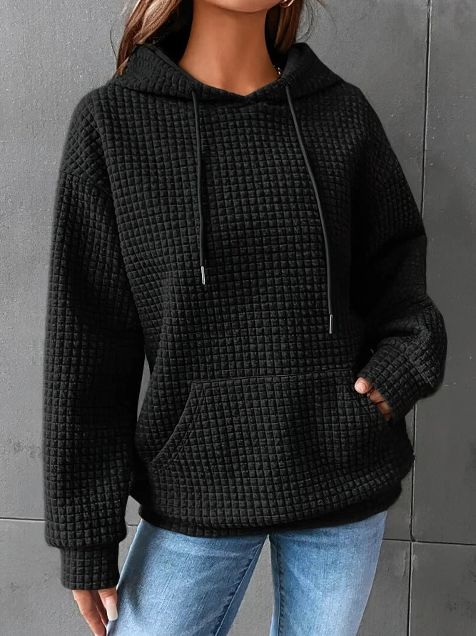 Lässiger Army-Pullover Hoodie mit Kapuze für Damen | Perfekt für den Alltag