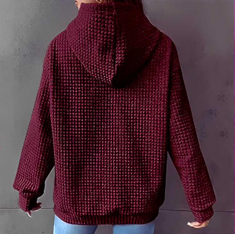 Lässiger Army-Pullover Hoodie mit Kapuze für Damen | Perfekt für den Alltag