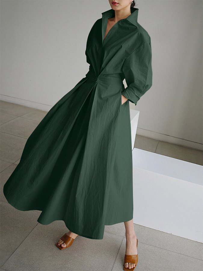 Jeraldine - Elegantes Boho Maxikleid Lose Passform Für Frauen