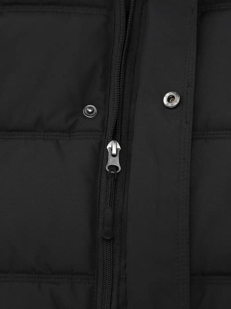 Hong - Herren Winterjacke - Wasserabweisender Puffer mit Kapuze