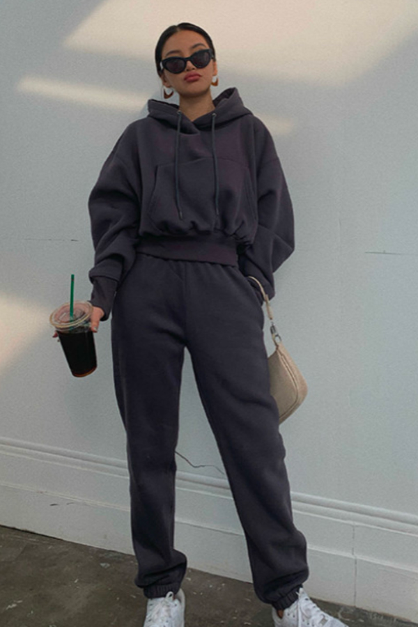 Tuta da allenamento e jogging in cotone dallo stile vintage comodo per donna | Perfetta per tutti i giorni