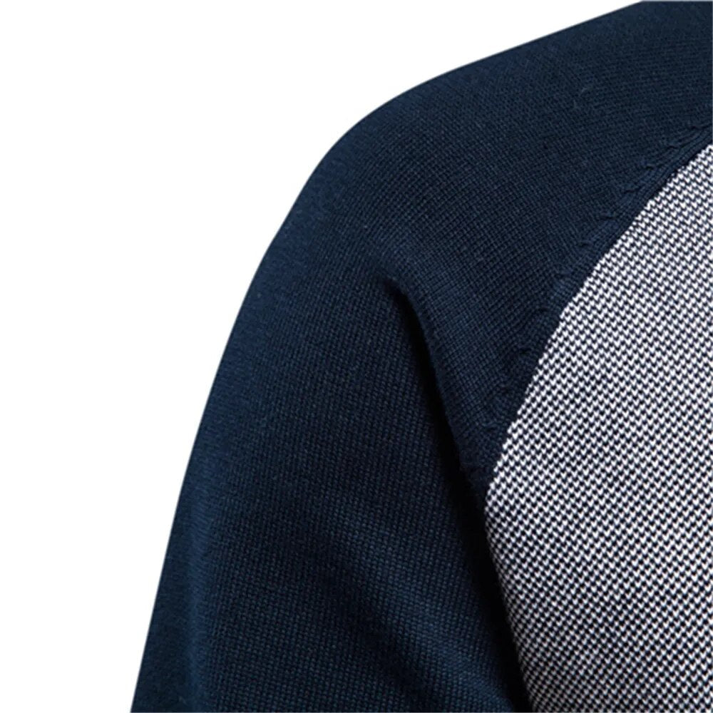 Waylon - Warme und lässige College-Strickjacke