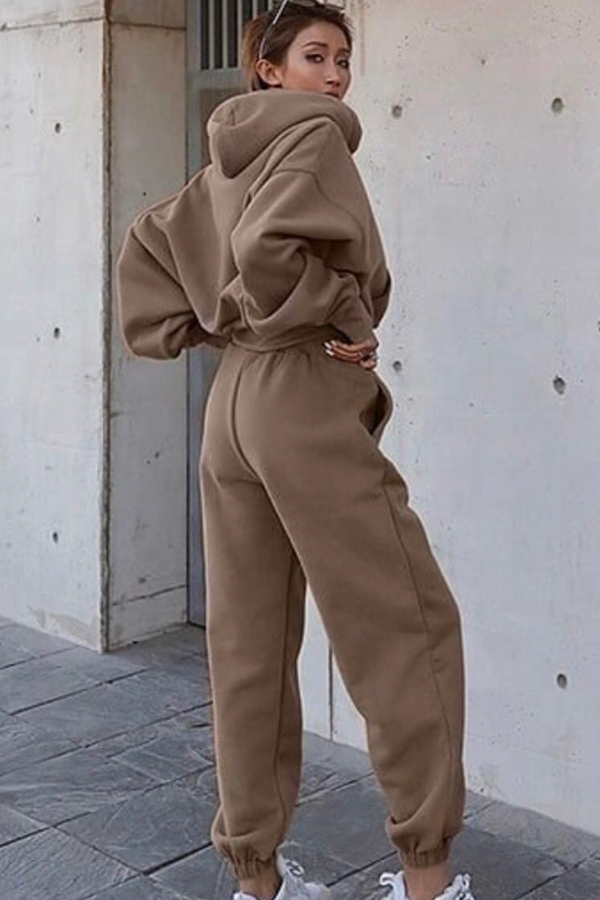 Tuta da allenamento e jogging in cotone dallo stile vintage comodo per donna | Perfetta per tutti i giorni