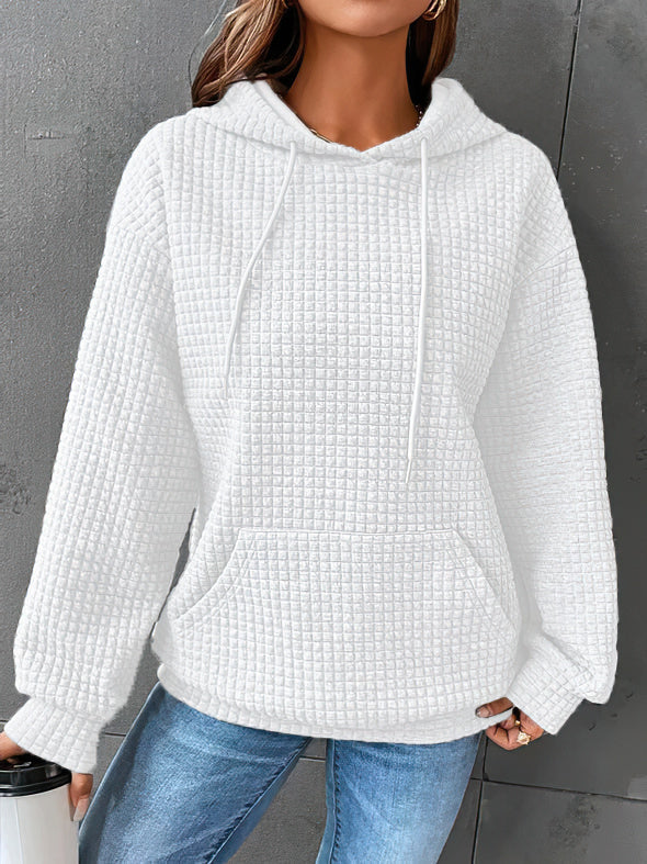 Lässiger Army-Pullover Hoodie mit Kapuze für Damen | Perfekt für den Alltag