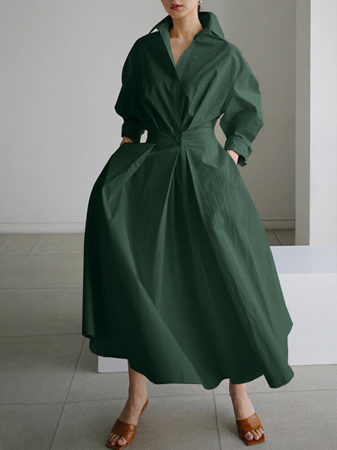 Jeraldine - Elegantes Boho Maxikleid Lose Passform Für Frauen