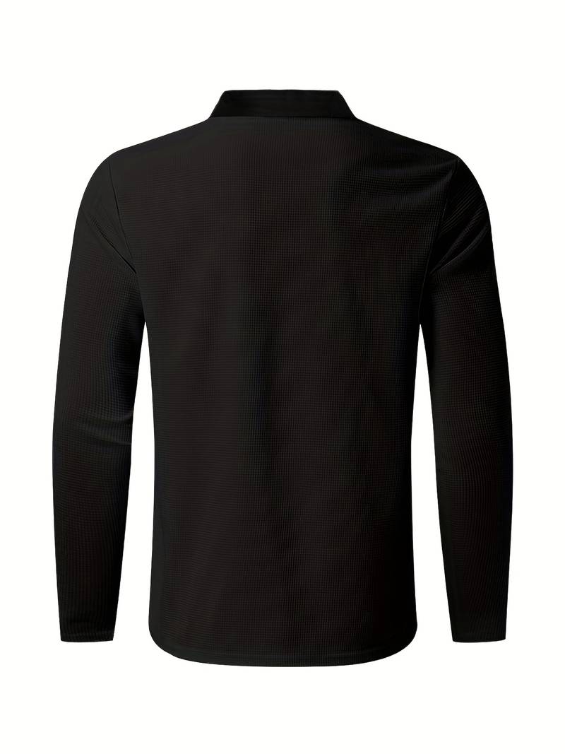 Zweiteiliges Herren Outfit Set – Modisches Freizeit- & Trainingsanzug Set mit Stehkragen