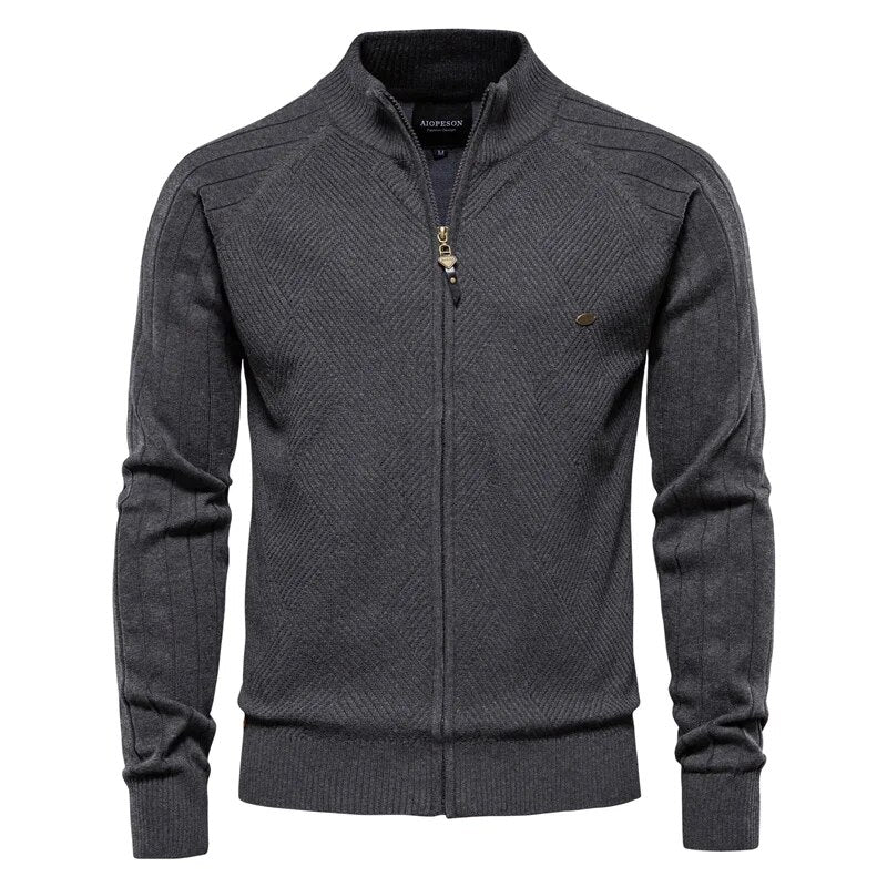 Waylon - Warme und lässige College-Strickjacke