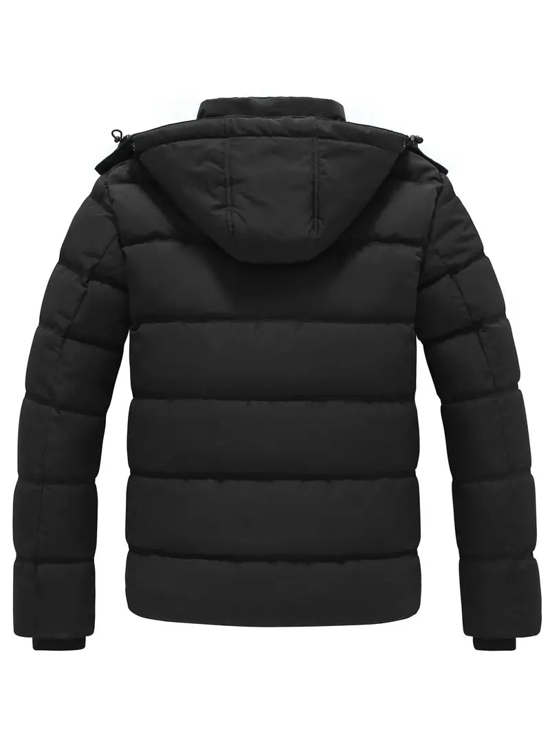 Hong - Herren Winterjacke - Wasserabweisender Puffer mit Kapuze