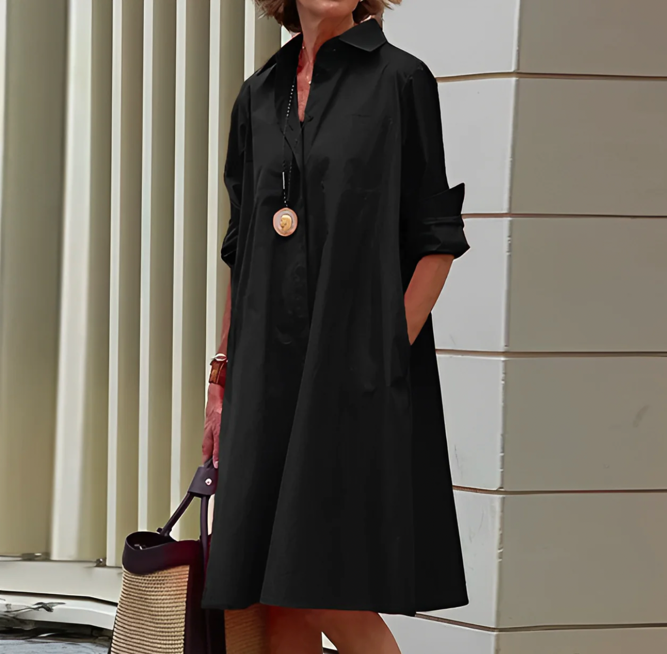 GINA | Super stylisches Polo Kleid für den Frühling