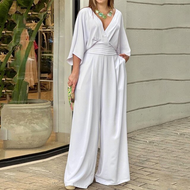 Eleganter Jumpsuit TILDA – Fließend, Feminin & Verführerisch