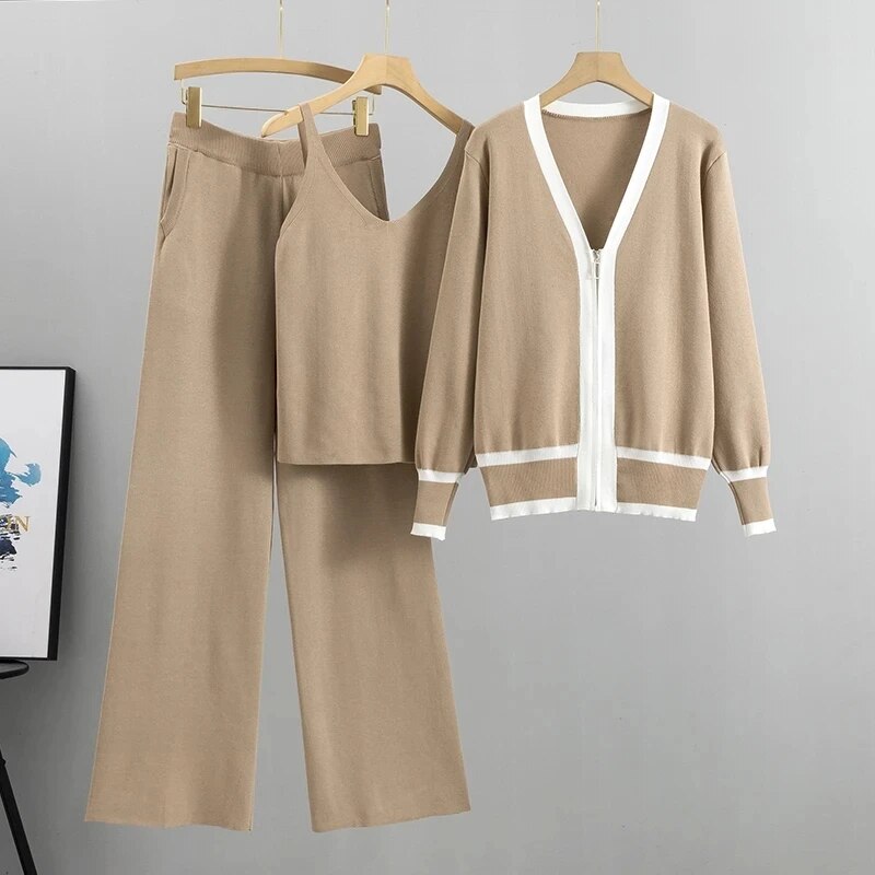 Dahlia - Set lounge a maglia 3-in-1