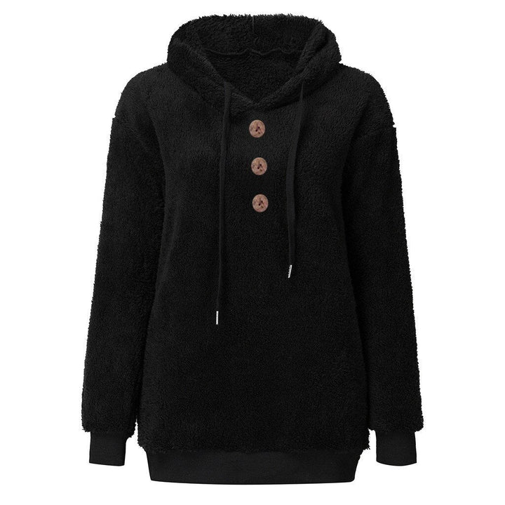 Susi - morbido felpa donna in pile con cappuccio