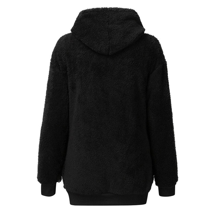 Susi - morbido felpa donna in pile con cappuccio
