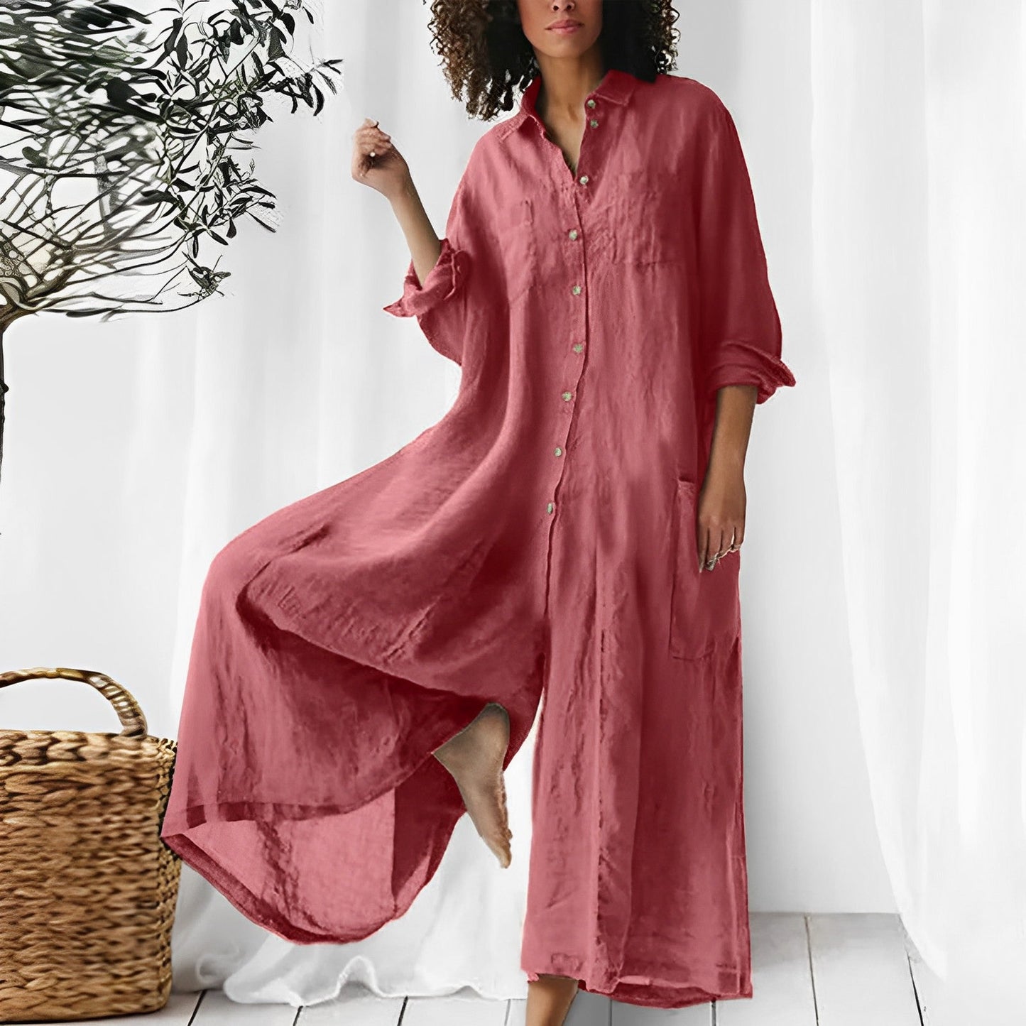 Naturalee - Stylischer Overall jumpsuit