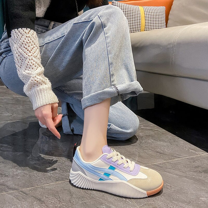Unisex Sneaker im sportlich-modernen Design mit Profilsohle – Bequeme Alltagsschuhe für Freizeit, Streetstyle & Fitness