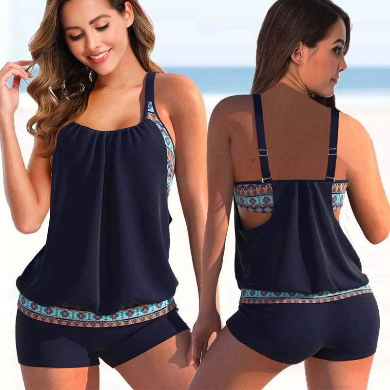 JANY Damen Tankini-Set – Stilvolle Bedeckung & Komfort
