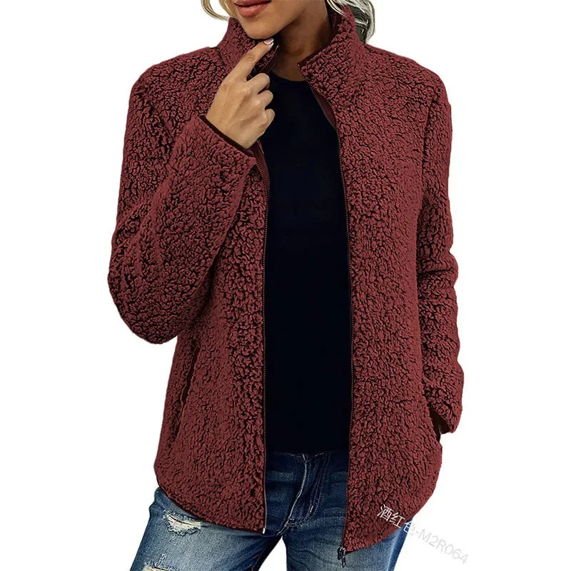 Olivia | fleecejacke für damen