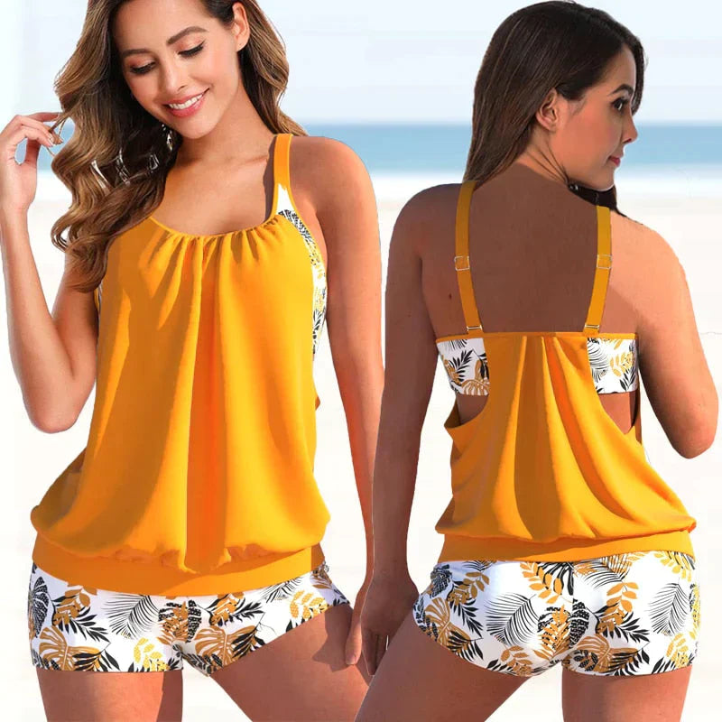 JANY Damen Tankini-Set – Stilvolle Bedeckung & Komfort