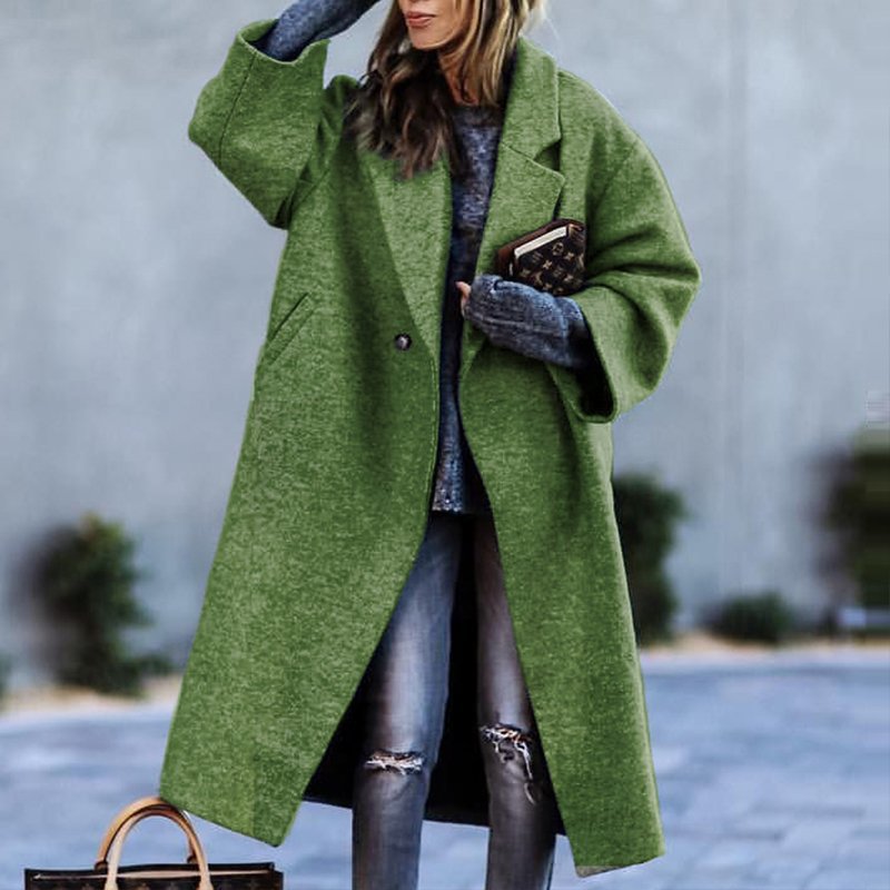 Eleganter Woll-Trenchcoat | Perfekt für den Alltag für Damen