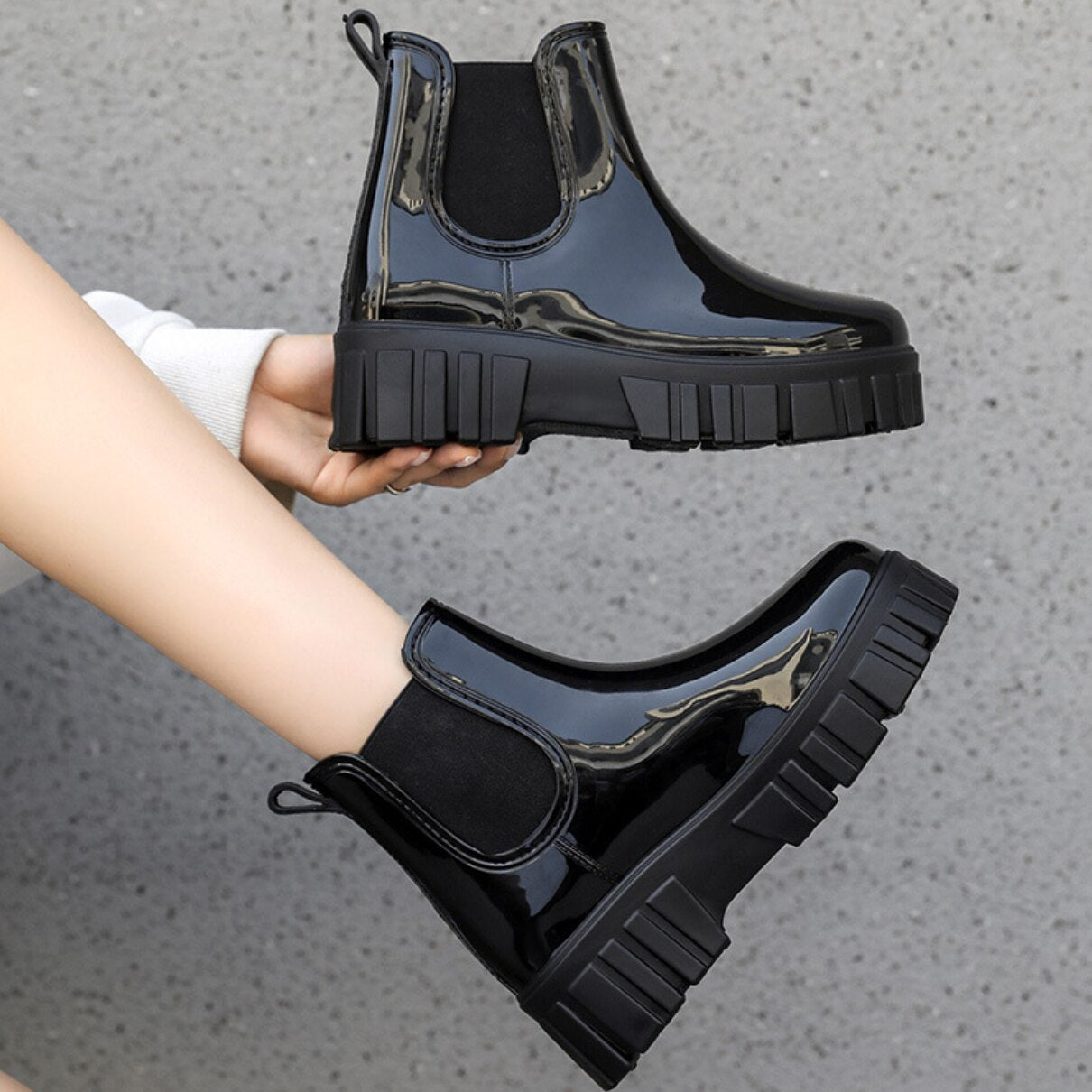 Chunky Regenstiefel