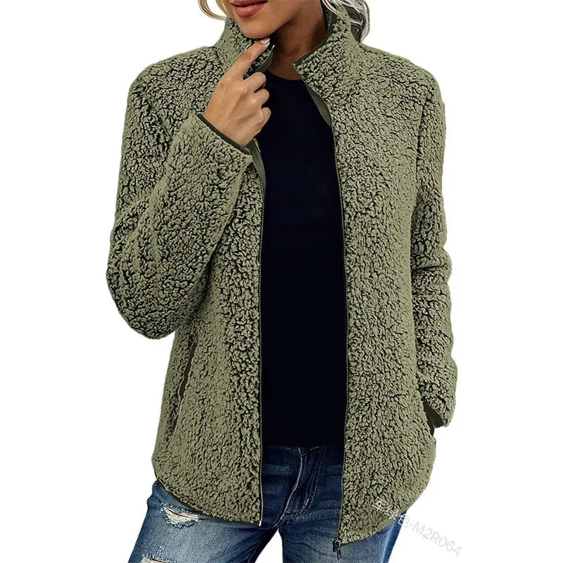 Olivia | fleecejacke für damen