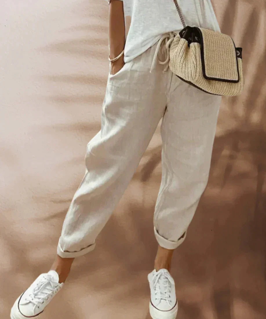 Leichte Leinenhose