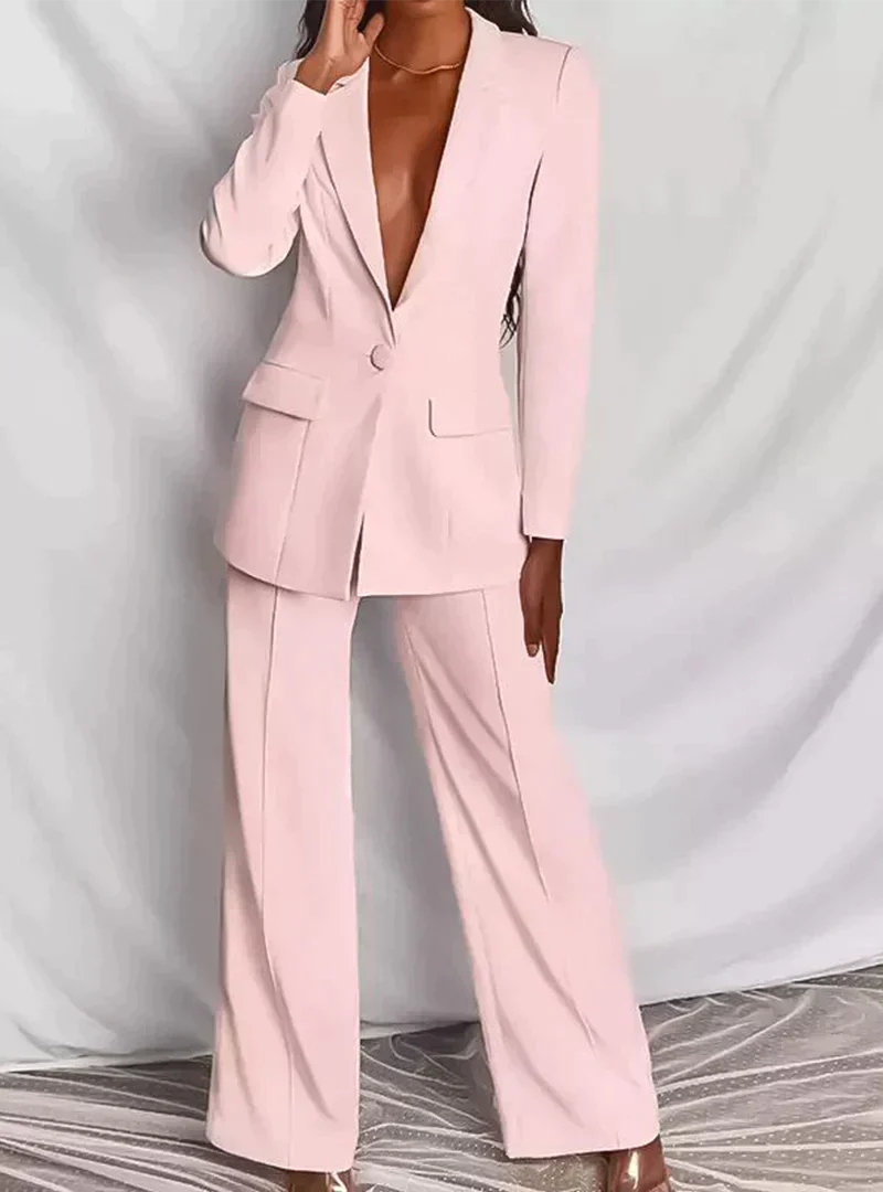 JESIKA - Set elegante composto da un raffinato blazer e pantaloni eleganti
