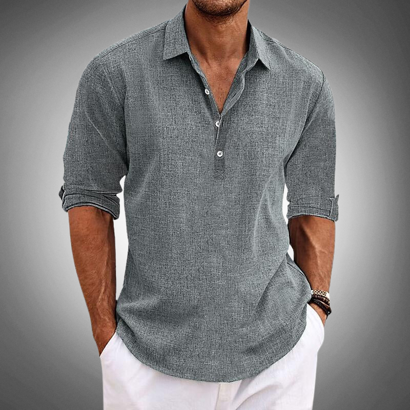 Marco De Luca - Classic linen shirt