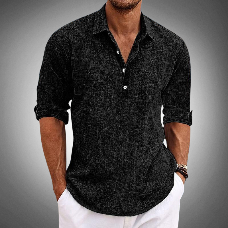 Marco De Luca - Classic linen shirt