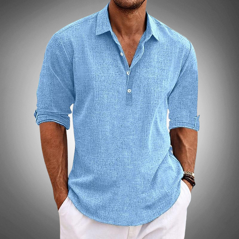 Marco De Luca - Classic linen shirt