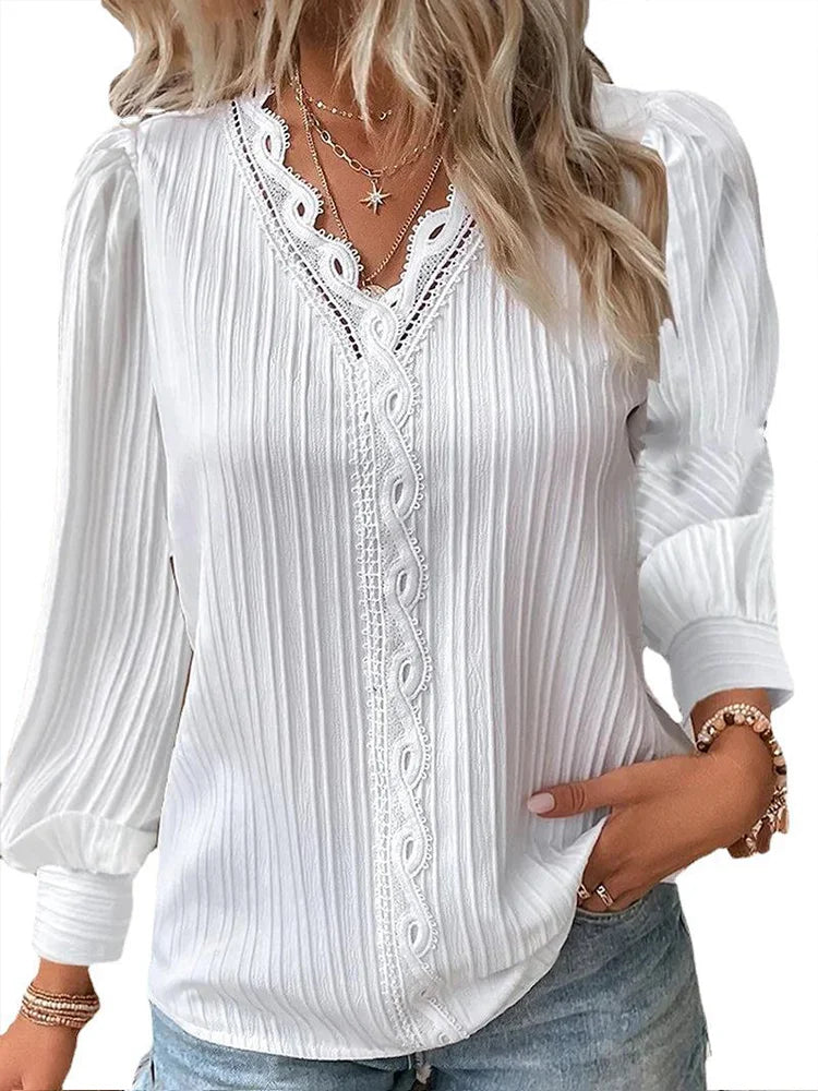 Selah | Elegante und warme Damenbluse für einen stilvollen Look