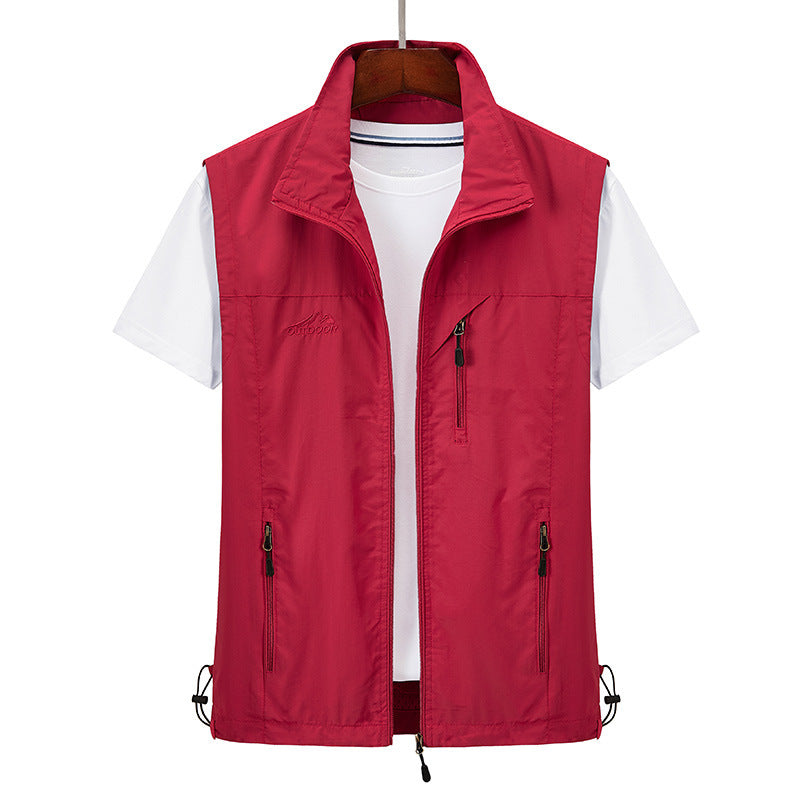 Oliver – leichte ärmellose jacke für herren