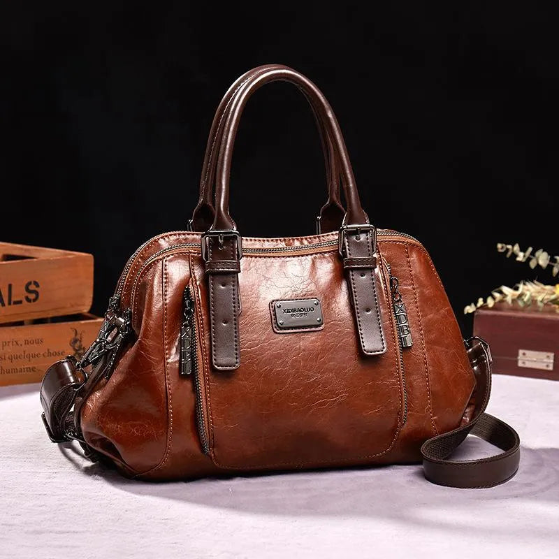 Eira | Damen Vintage Ledertasche