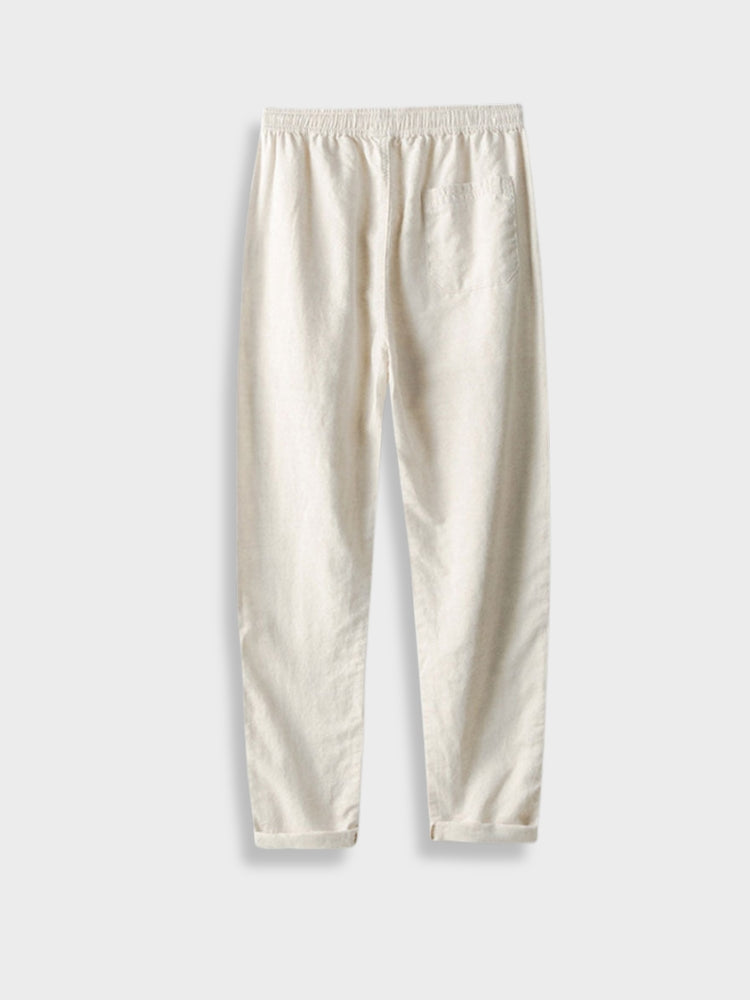 Old Money - Leinen Hose