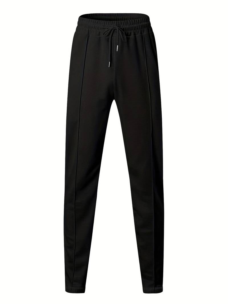Zweiteiliges Herren Outfit Set – Modisches Freizeit- & Trainingsanzug Set mit Stehkragen