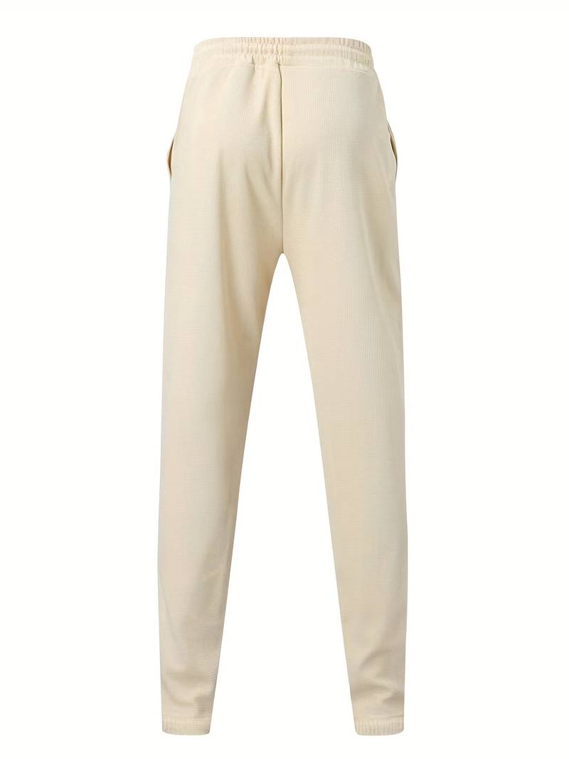 Zweiteiliges Herren Outfit Set – Modisches Freizeit- & Trainingsanzug Set mit Stehkragen