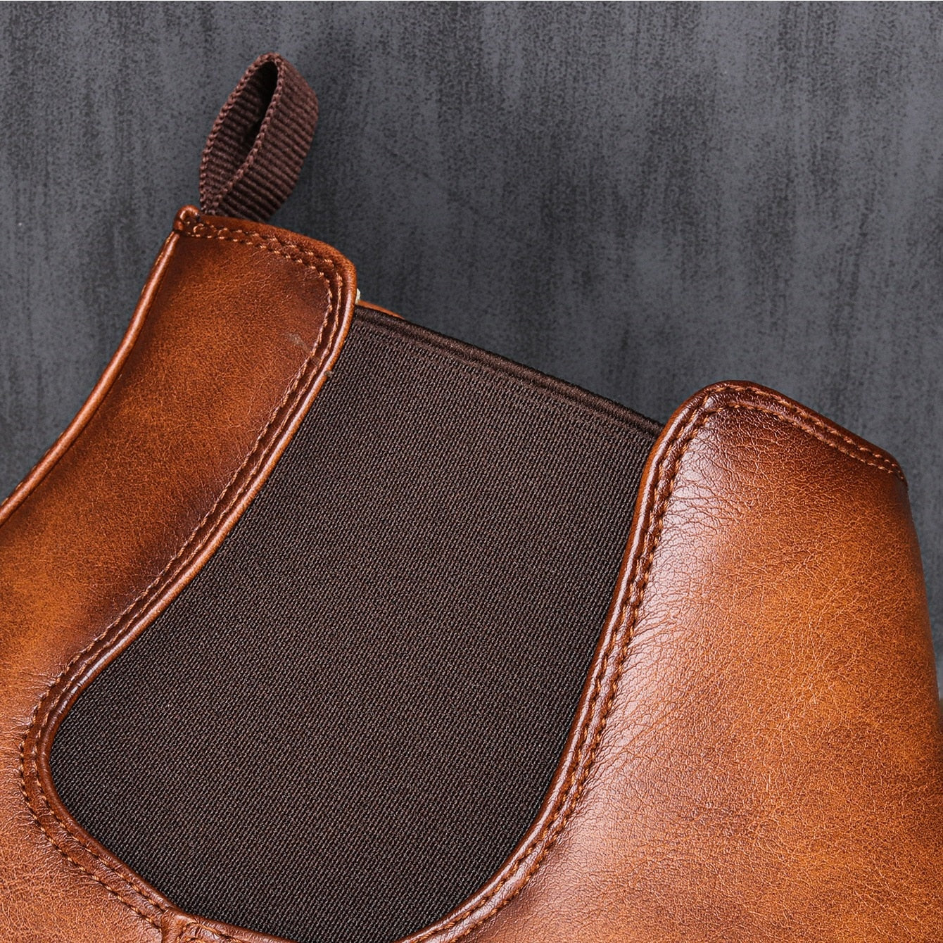Herren Chelsea Boots im klassischen Look – Rutschfeste Winterstiefeletten mit elastischem Einstieg