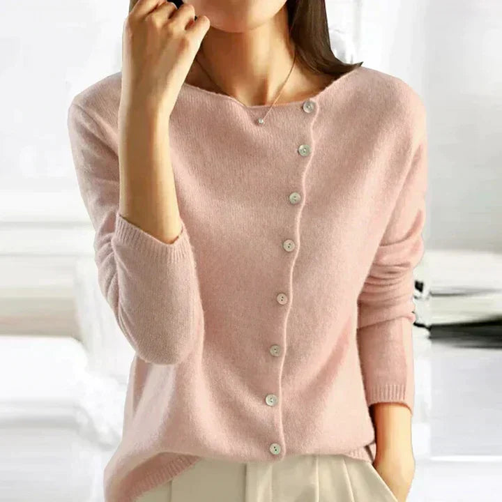 Delia - Pullover - Elegant - Luxuriöss Material - Alltagstauglich für Damen