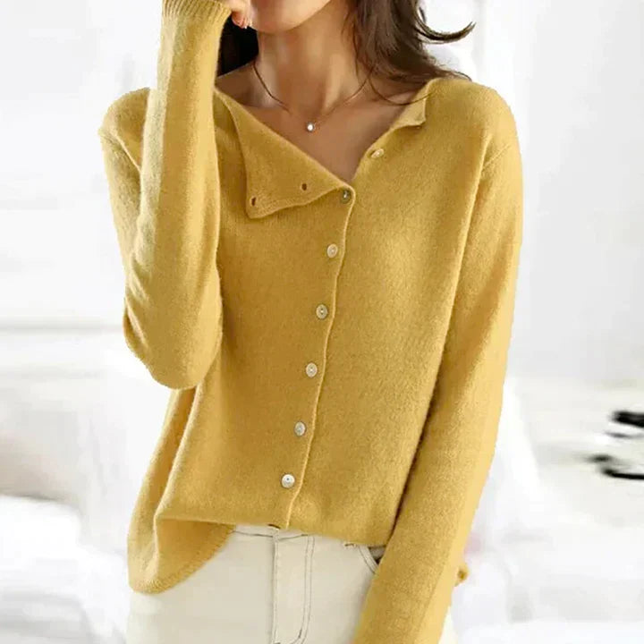 Delia - Pullover - Elegant - Luxuriöss Material - Alltagstauglich für Damen