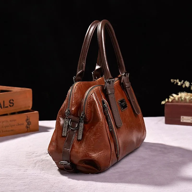 Eira | Damen Vintage Ledertasche