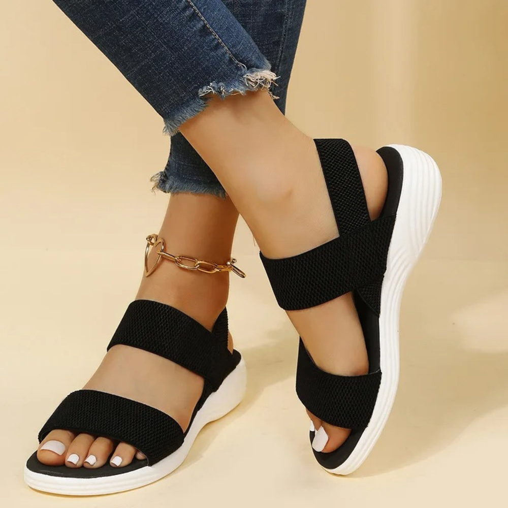 Elastische Sandalen für Damen | Jenny