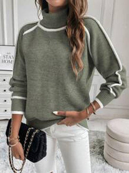 Capri - Pullover - Elegant - Wärm gfutteret, Luxuriöss Material - Ideal für Winter für Damen