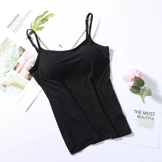 Padded Tank Top | Tank top with integrated bra