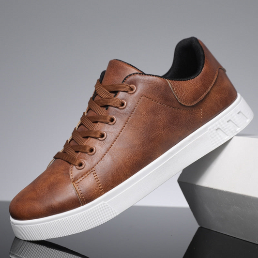 Minimalistische Herren Sneaker im Streetstyle – Bequeme Freizeitschuhe mit rutschfester Sohle