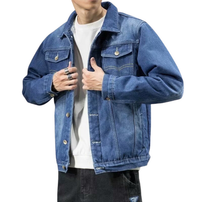 Herren-Denimjacke – Stilvoll, Bequem & Vielseitig