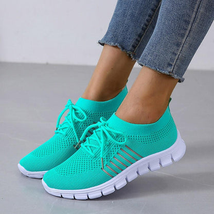 Romy - Lebendiges Mesh, leichte, bequeme Sport-Sneaker | Comfort Fit Casual Sport Sneakers damen