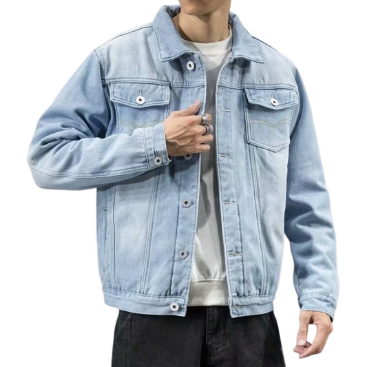 Herren-Denimjacke – Stilvoll, Bequem & Vielseitig