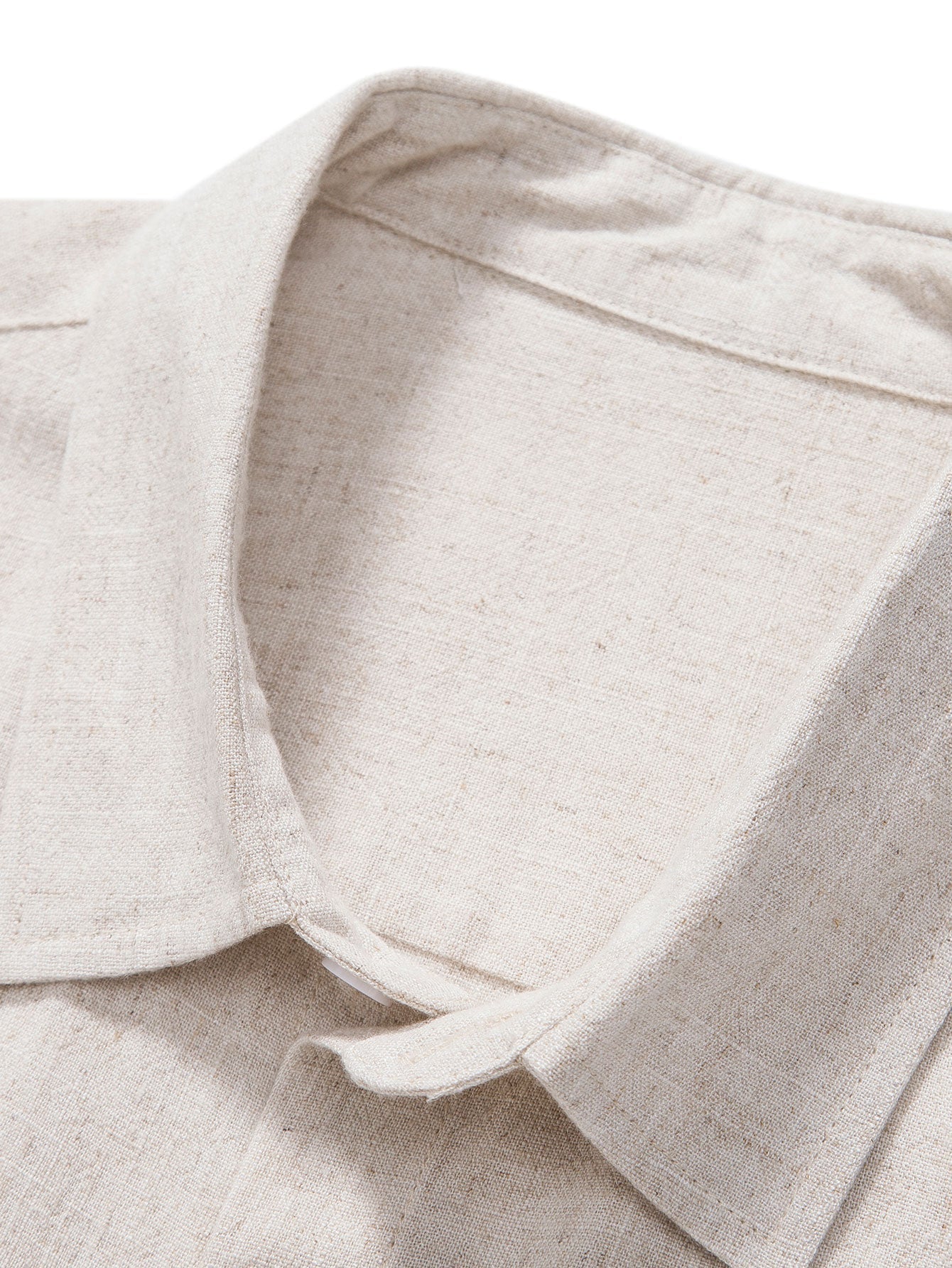 Old Money Style Sommer leinen kurzärmliges polo hemd für Herren