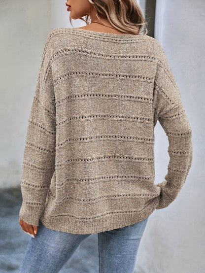 Tisha - Lässiger Strickpulli Damen